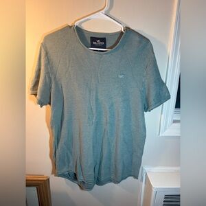 Hollister Men's Green T-Shirt cotton blend knit shirt XL
